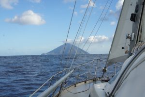 Stromboli voraus
